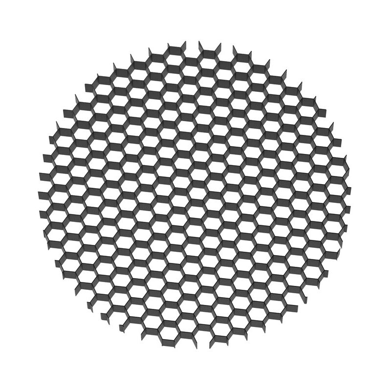 foto del prodotto maytoni griglia antiabbagliamento focus led per proiettore alluminio nero diametro 3,3cm