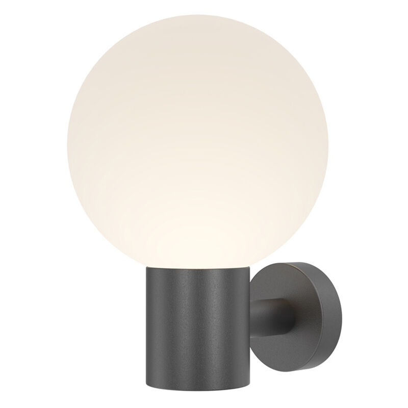 foto del prodotto maytoni lampada da parete moderna per esterno alluminio nero 1 luce e27 60w ip54