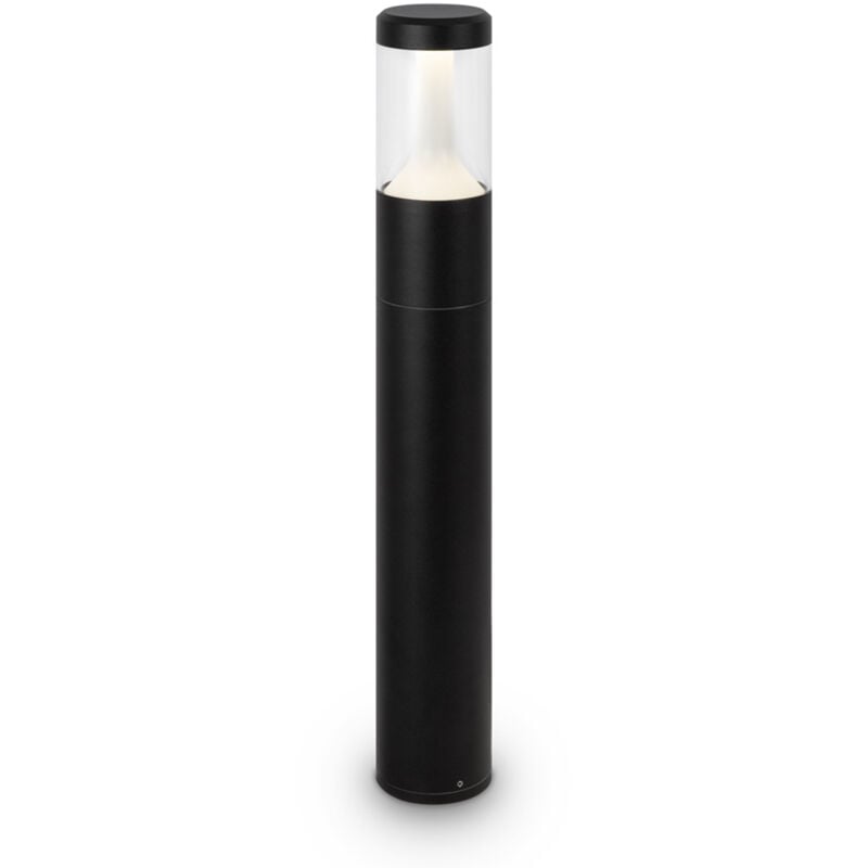 foto del prodotto maytoni lampada da terra moderna per esterno alluminio nero luce 8w ip54