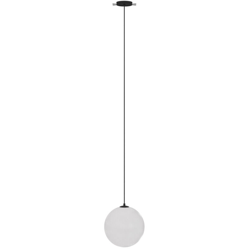foto del prodotto maytoni lampadario a sospensione moderno luna alluminio nero luce led integrato 5w ip20