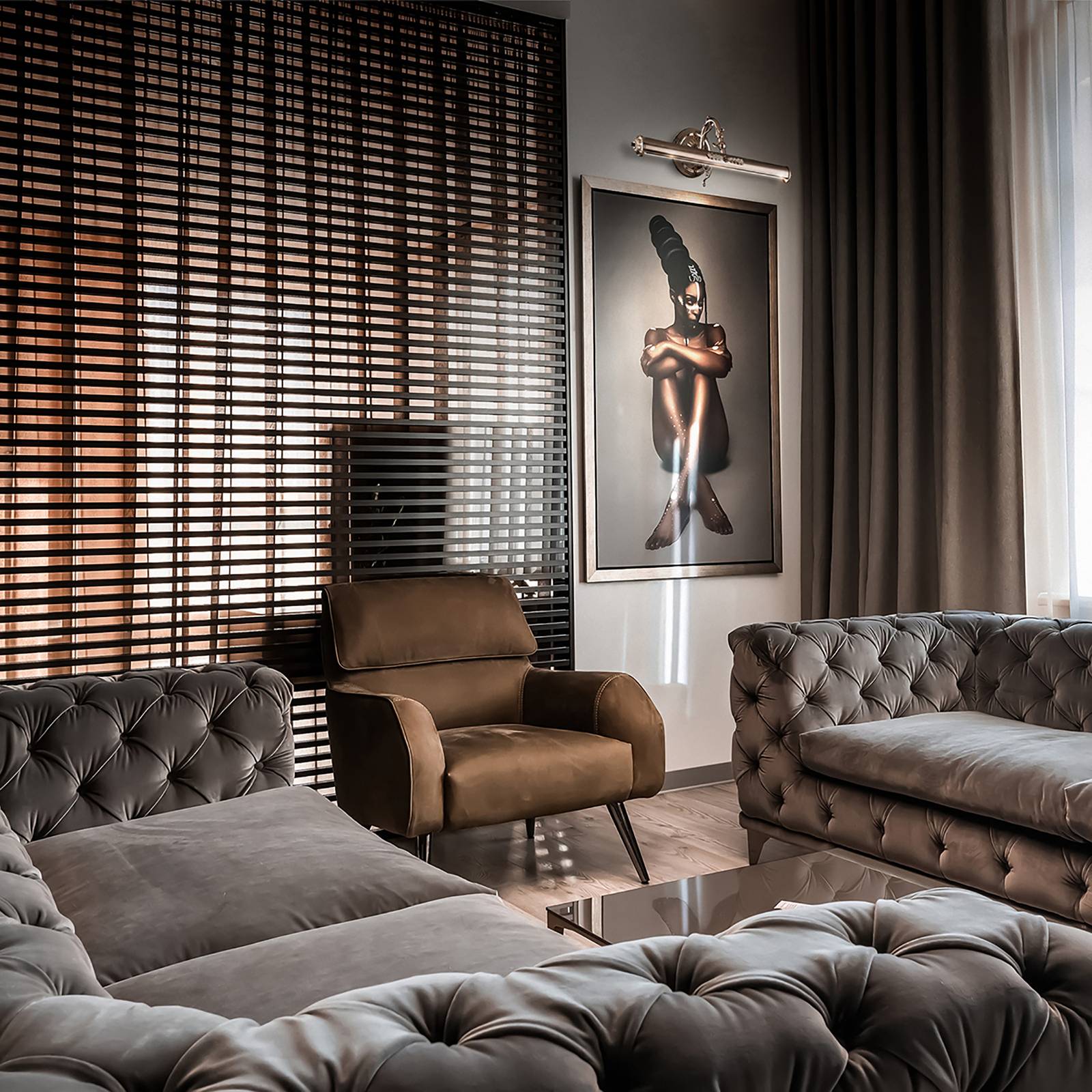 foto del prodotto maytoni picasso applique da quadri in oro