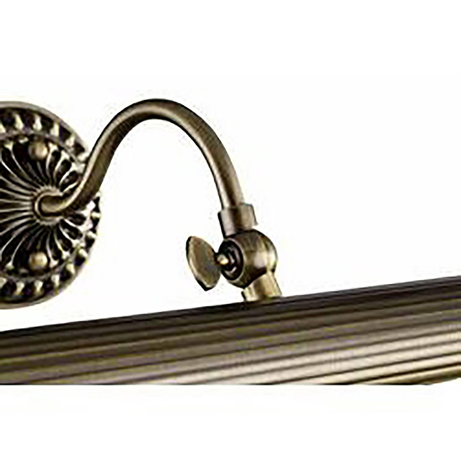 foto del prodotto maytoni renoir lampada da quadri, bronzo, anticato