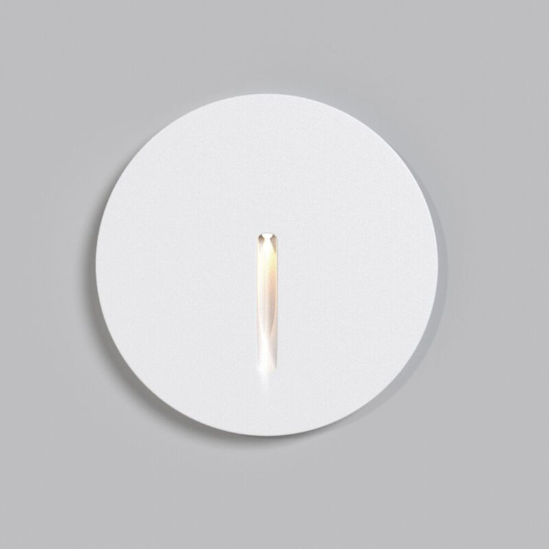 foto del prodotto maytoni segnapasso moderno da esterno alluminio bianco luce led 3w ip54