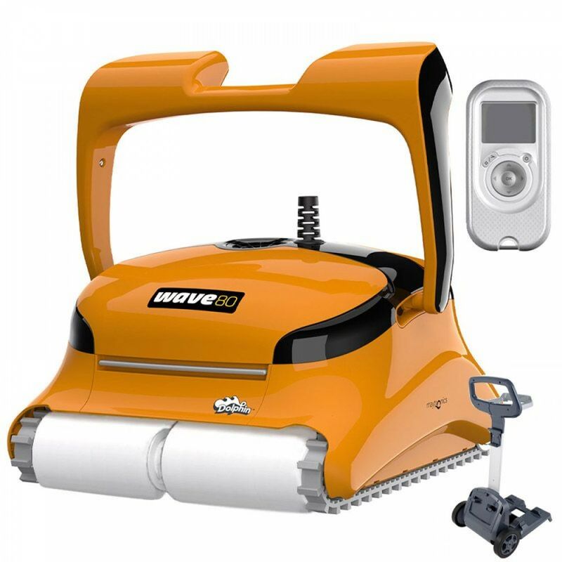 foto del prodotto maytronics dolphin robot piscina dolphin wave 80 spazzole in kanebo