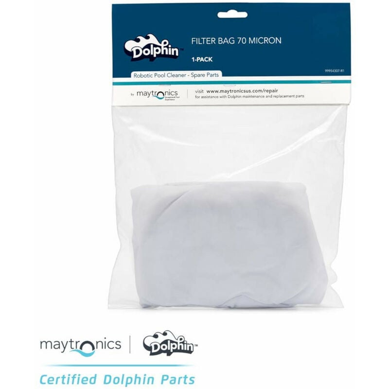 foto del prodotto maytronics dolphin sacco filtro da 70 micron per mtc mcc5 6 99954307 assy dolphin