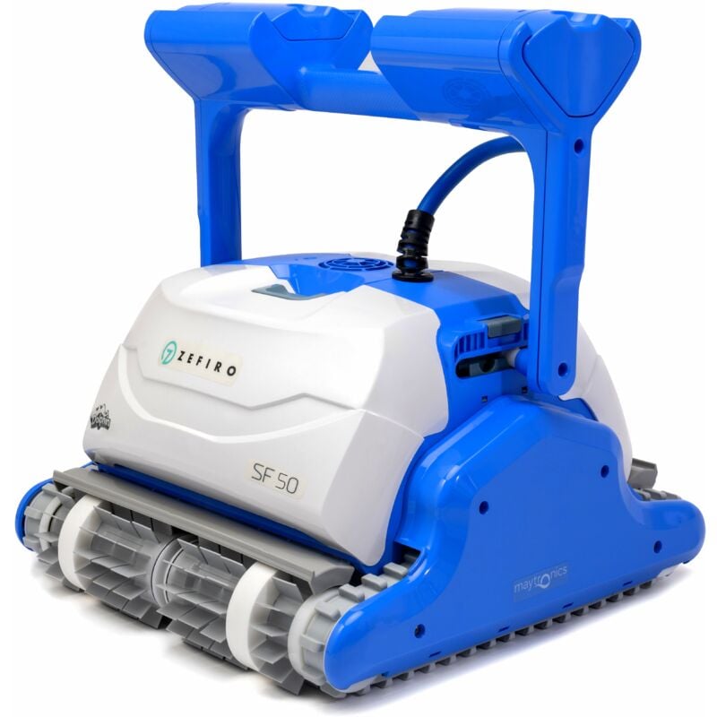 foto del prodotto maytronics dolphin zefiro sf50 gyro digital robot elettrico pulitore per piscina fino a 15 mt top gamma my2025