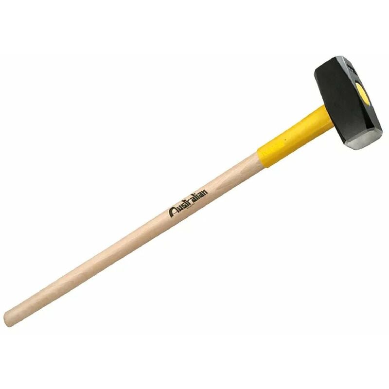 foto del prodotto mazza a coppia con manico lungo 91 cm realizzato in legno mix 3 kg