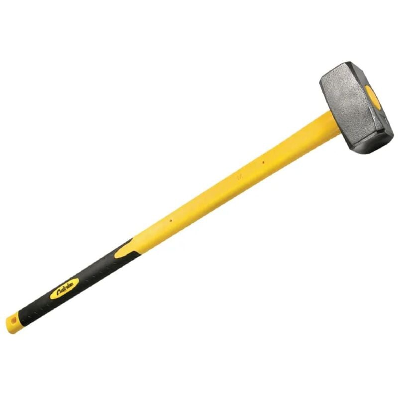 foto del prodotto mazza a coppia con manico realizzato in fibra di vetro e impugnatura in gomma -3 kg / 100 cm