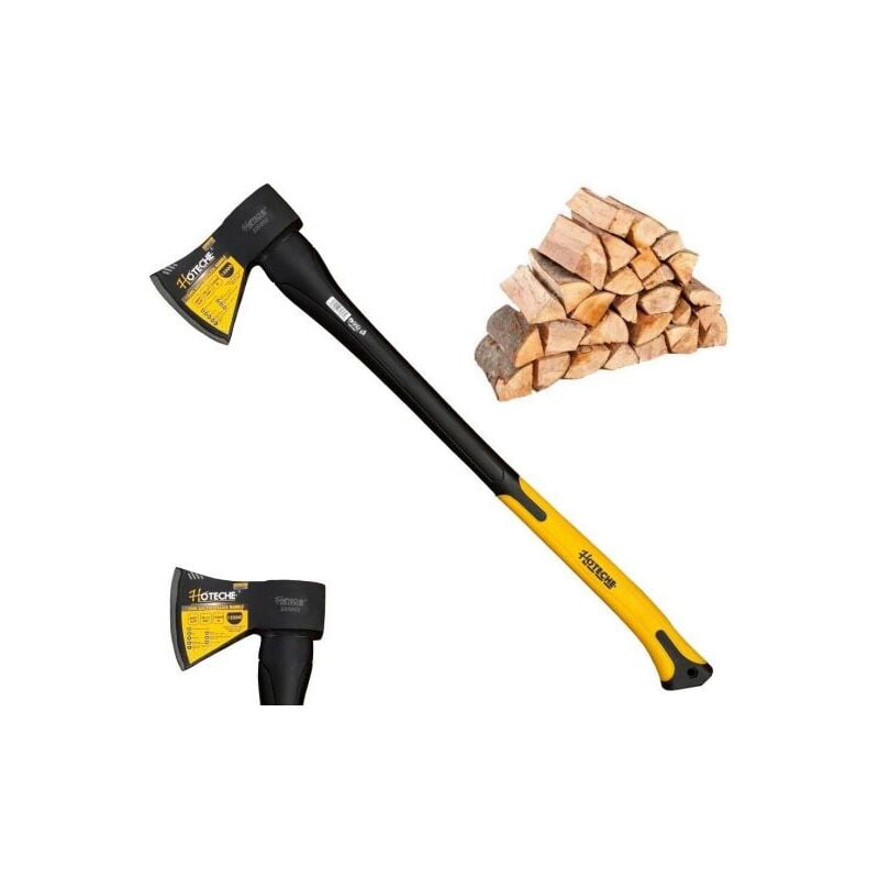 foto del prodotto mazza accetta ascia spaccalegna 1250gr manico in abs professionale legna