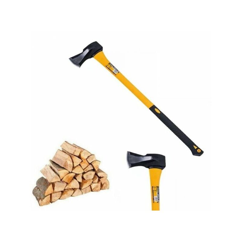 foto del prodotto mazza accetta ascia spaccalegna 2000gr manico in abs professionale legna 220302