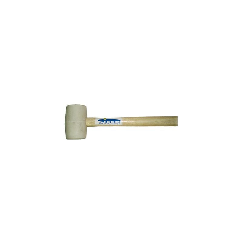 foto del prodotto mazza di gomma 680g bianco 24oz 60224 sifer