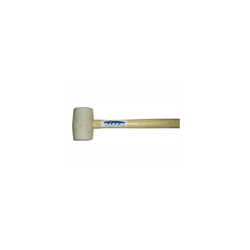 foto del prodotto mazza di gomma bianca 453 g 16 oz 60216 sifer