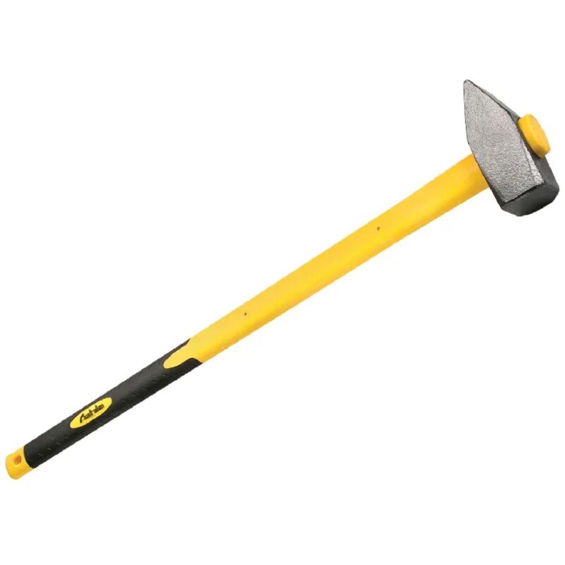 foto del prodotto mazza tedesca con manico lungo 91 cm realizzato in fibra di vetro e gomma -3 kg