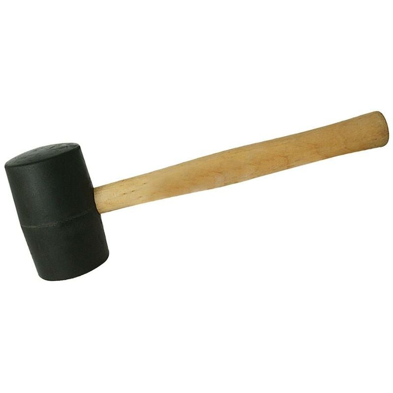 foto del prodotto mazzuolo in gomma nera 32 oz 907 g 