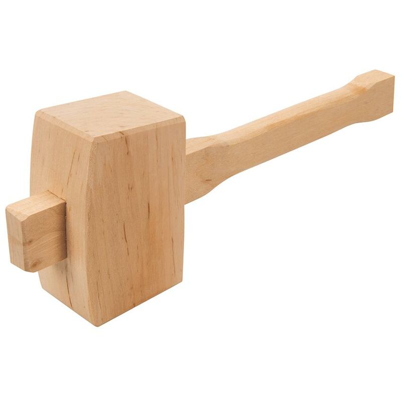 foto del prodotto mazzuolo in legno faccia 115 mm