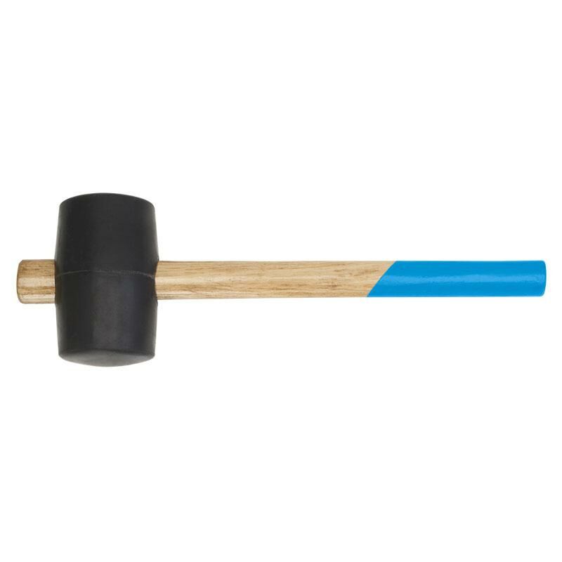 foto del prodotto mazzuolo martello in gomma 65 mm fervi 0148 500