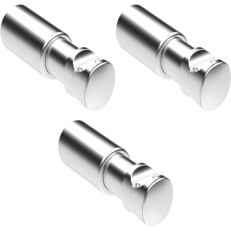 foto del prodotto mb 3 mensole in abs per radiatori da bagno scaldasalviette diametro tubi da 16 a 30 mm, distanza tra i tubi da 20 a 30 mm tenuta 90 kg