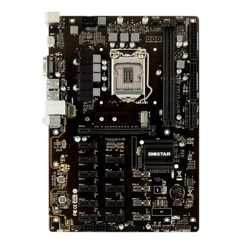 foto del prodotto mb biostar tb360 btc pro 2.0 lga 1151 coffee lake b360 2ddr4 vga hdmi 12 pcie, m2 4 sata matx