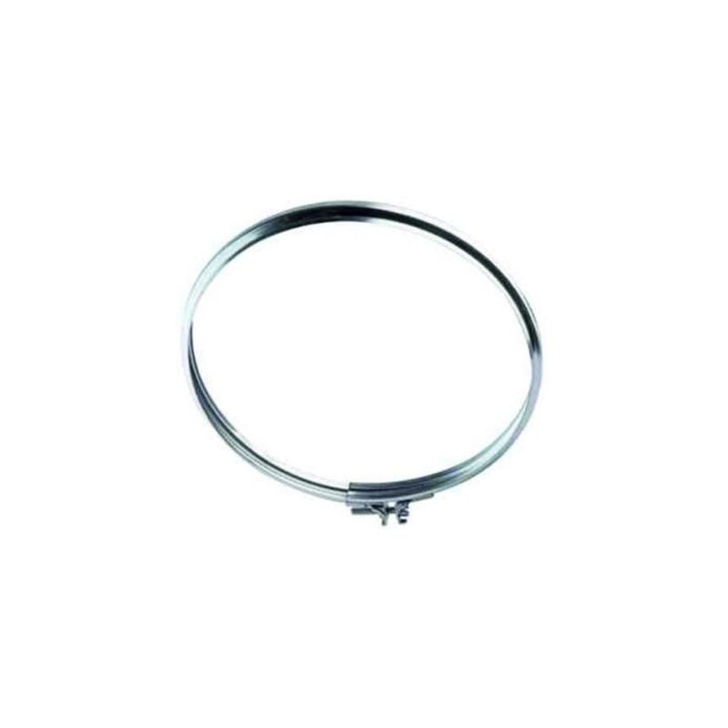 foto del prodotto mbm canna fumaria parete doppia coibentata aria inox dn 100 fascetta di bloccaggio