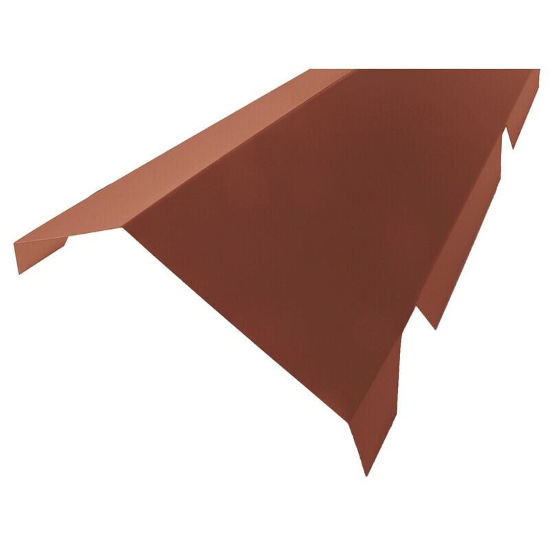 foto del prodotto mccover colmo a doppia tacca per vassoio in acciaio 1045 rosso 8012, h 260 mm, l 450 mm, l 2100 mm