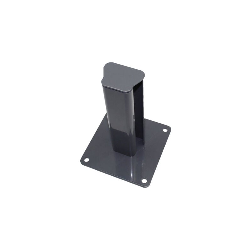 foto del prodotto mccover copertura per palo di recinzione multifunzione colore grigio antracite ral 7015, spessore 2 mm, larghezza 6,4 cm, lunghezza 7,8 cm