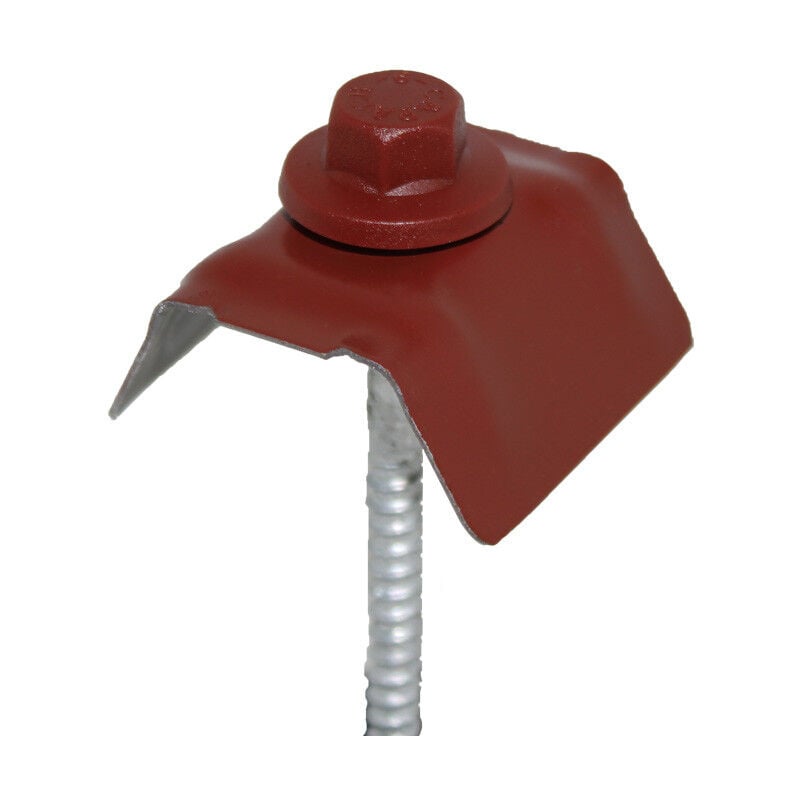 foto del prodotto mccover kit fissaggio per vaschetta in acciaio 1045 viti l 100 x diam 6 mm rosso 8012