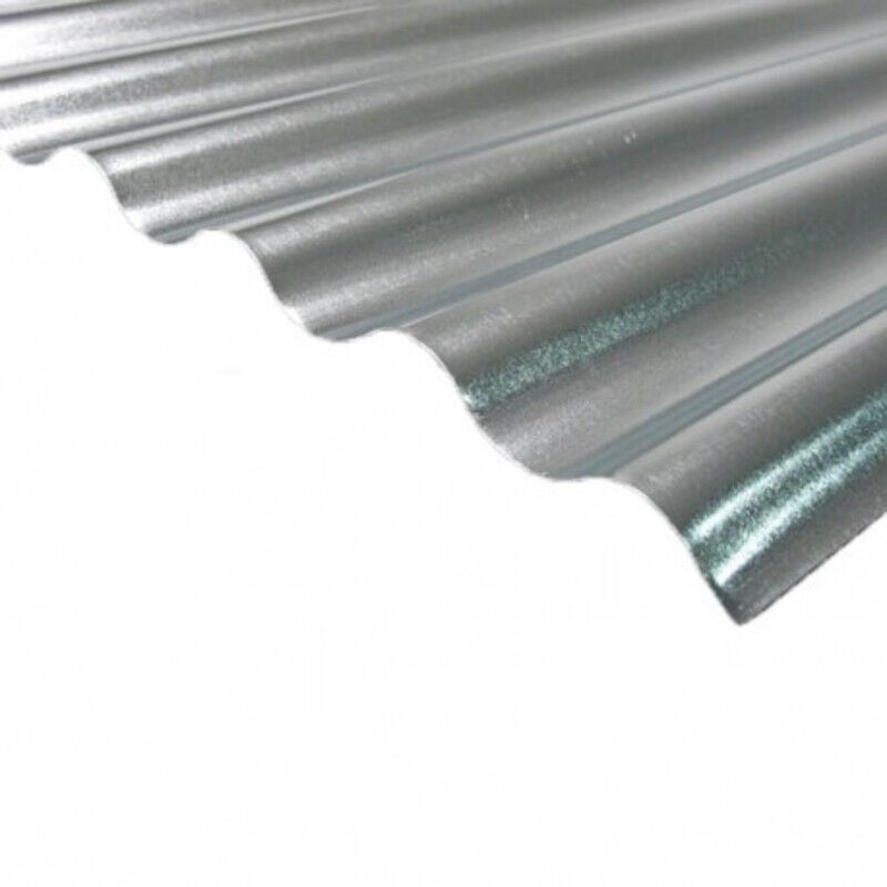 foto del prodotto mccover onde piccole in lamiera di acciaio zincato grigio, l 90 cm, l 2,5 m