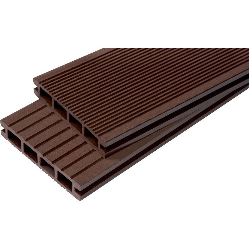 foto del prodotto mccover pack 1 m pannello per terrazza in composito doppio cioccolato, l 360 cm, l 14 cm, e 25 mm