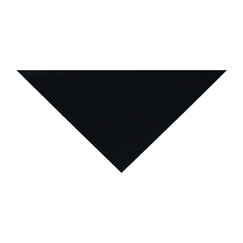 foto del prodotto mccover paraschizzi reversibile in nero satinato nero lucido colore nero ral 9005, spessore 3mm, larghezza 100cm, lunghezza 200cm