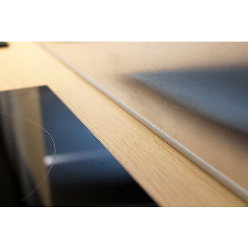 foto del prodotto mccover profilo di finitura alzatina in alluminio a forma di u 2050 mm x 3 mm alu, e 3 mm, l 2050 mm