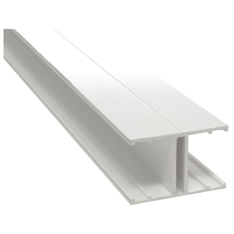 foto del prodotto mccover profilo di giunzione h 32 mm 4000 mm bianco ral 9010, e 32 mm, l 4 m