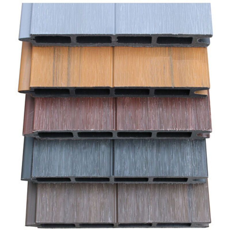 foto del prodotto mccover - stecca per recinzione composita a nido d'ape coestrusa - colore - antracite, spessore - 19 mm, larghezza - 15,6 cm, lunghezza - 148 cm