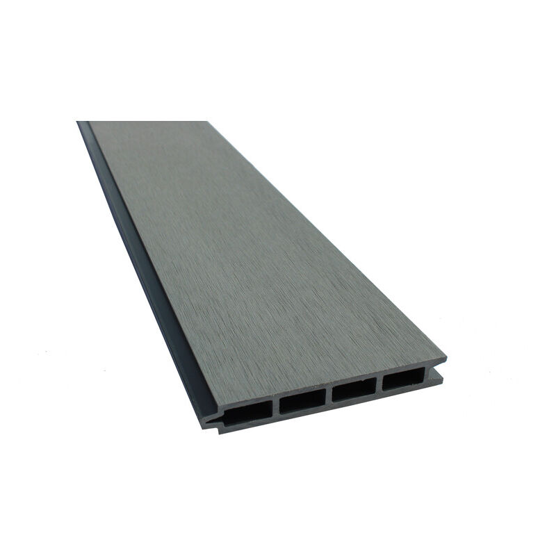 foto del prodotto mccover stecca per recinzione in legno composito larko l176 cm l 14,8 cm p 21 mm colore grigio chiaro, spessore 21 mm, larghezza 14,8