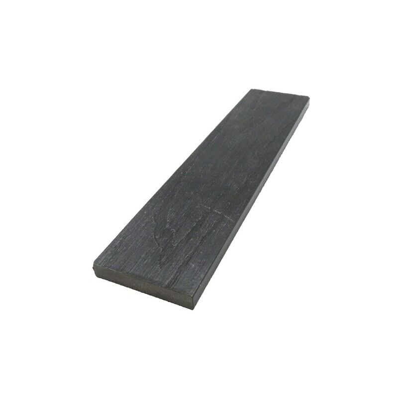 foto del prodotto mccover zoccolo di finitura in composito coestruso colore antracite, spessore 10 mm, larghezza 52 mm, lunghezza 200 cm