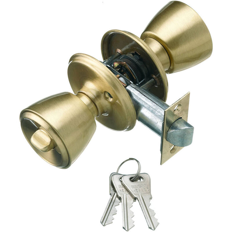 foto del prodotto mcm serratura con pomolo per porta d ingresso 501b 3 3 70