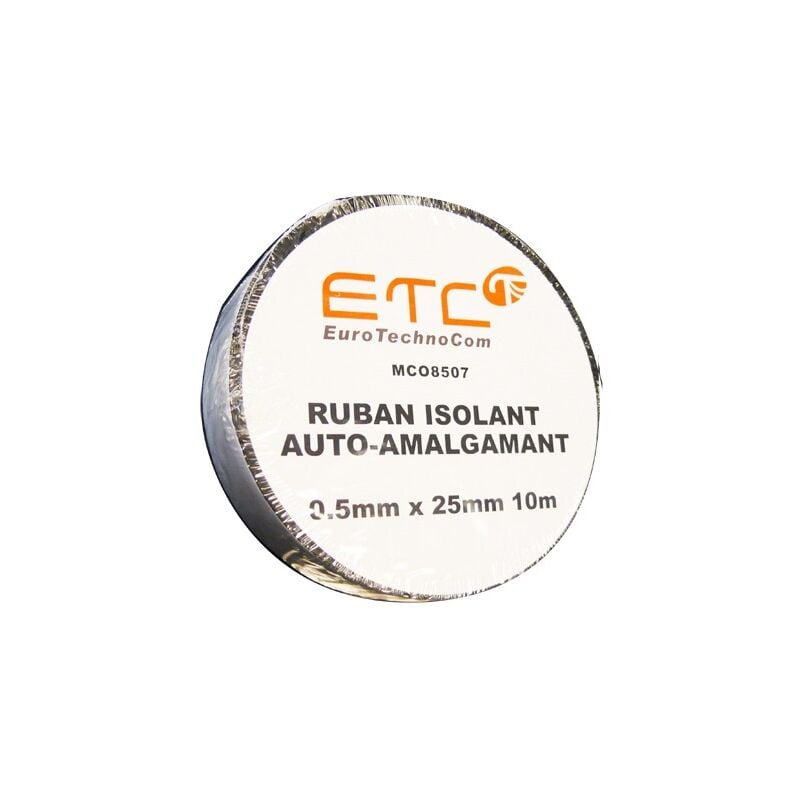 foto del prodotto mco8507 nastro isolante autoagglomerante 0,5mm x 25mm x 10m eurotechnocom