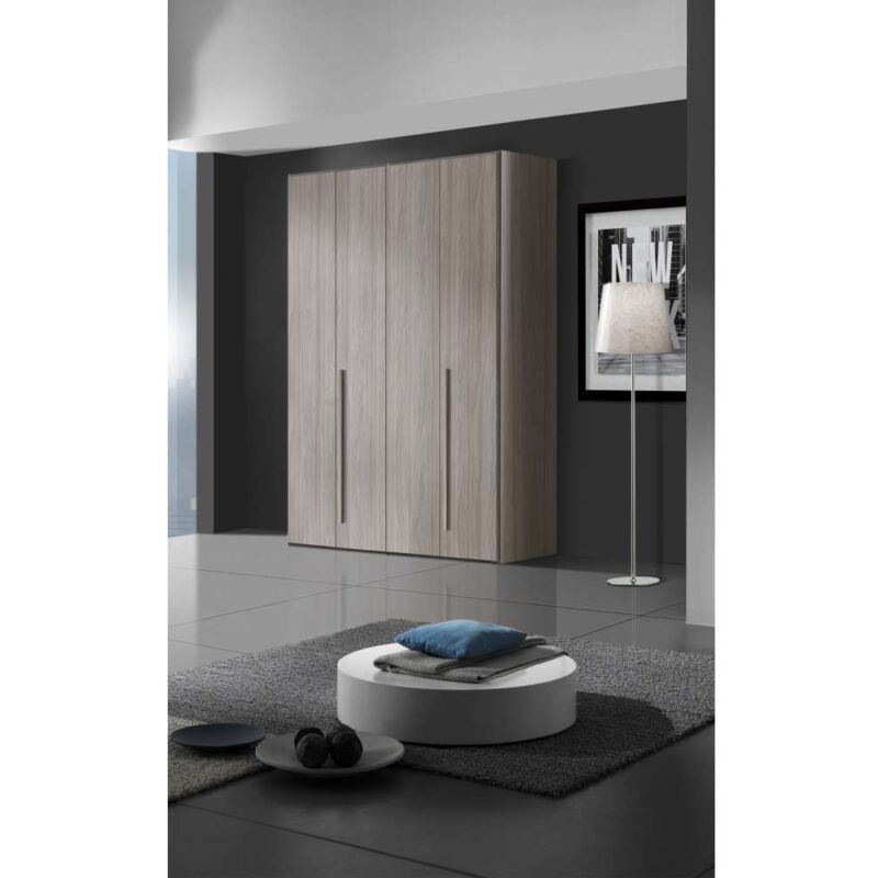 foto del prodotto mcs mobili armadio compo 4 ante olmo frida 163x53x245 cm