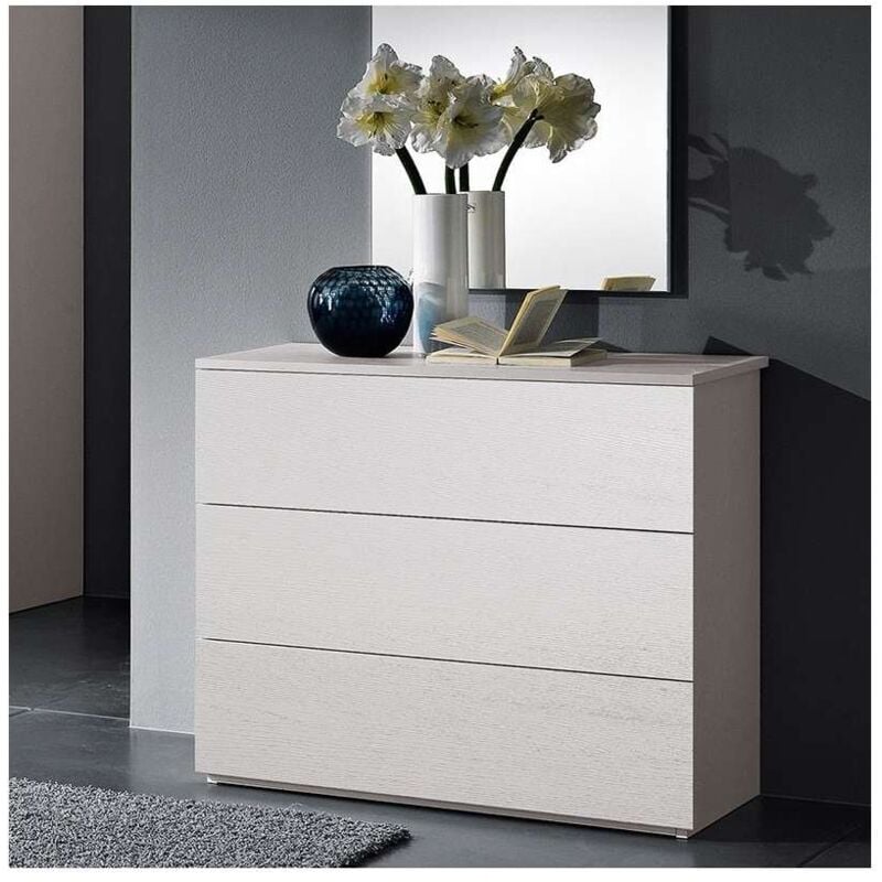 foto del prodotto mcs mobili com easy bianco 90x79x46 cm arredo camera da letto