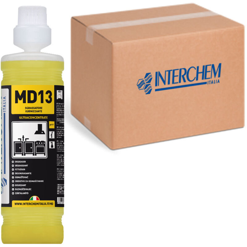 foto del prodotto md13 detergente sgrassatore. ultraconcentrato lt. 1