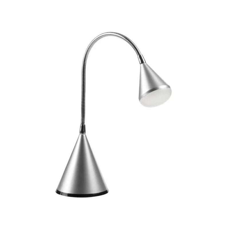 foto del prodotto mdc 5 6819 30 44 lampada da scrivania globo led 10x52cm 3.2w 240lm 3000k argento