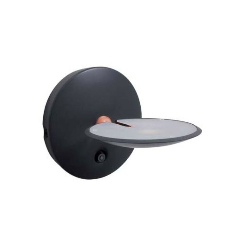 foto del prodotto mdc 5 7354 07 02 applique led sione 9,5w 456lm 3000 k 12x16,3cm rame antracite
