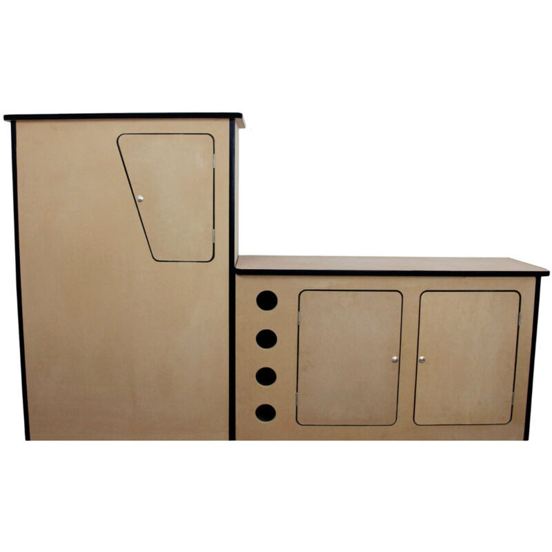 foto del prodotto mdf camper interno campervan mdf armadio credenza camper mdf pod vw t4 lhd transporter cucina camper mdf credenza camper armadio camper credenza a