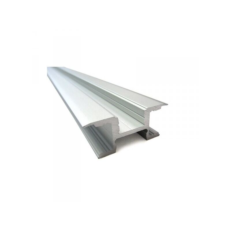 foto del prodotto mean well 2 metri profilo canalina barra alluminio led illuminazione da 3 lati direzioni muro parete