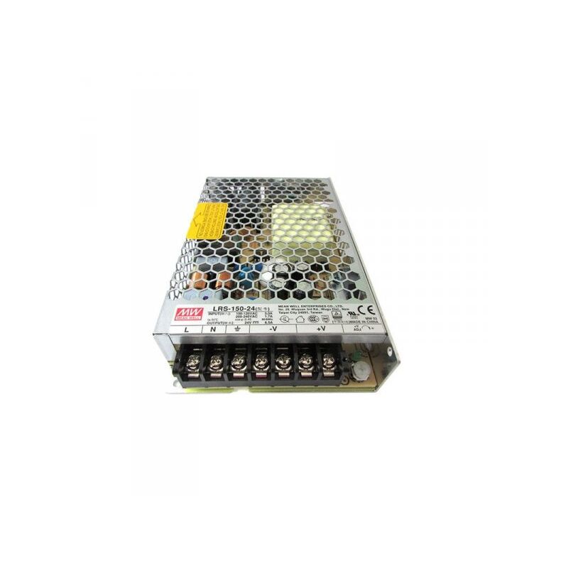 foto del prodotto mean well alimentatore mw cv trasformatore 24v 150w 6,5a lrs 150 24 per prodotti a led