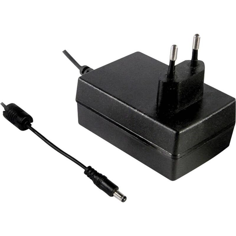 foto del prodotto mean well gst36e24 p1j alimentatore a spina tensione fissa 24 v dc 1500 ma 36 w