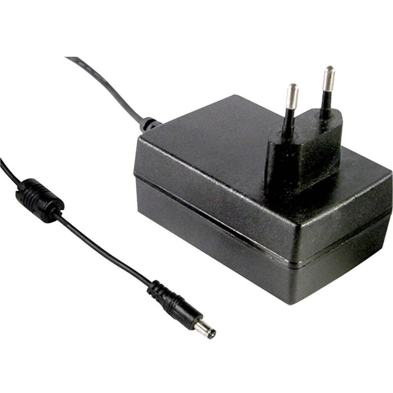 foto del prodotto mean well mw gst25e12 p1j alimentatore a spina tensione fissa 12 v dc 2080 ma 25 w
