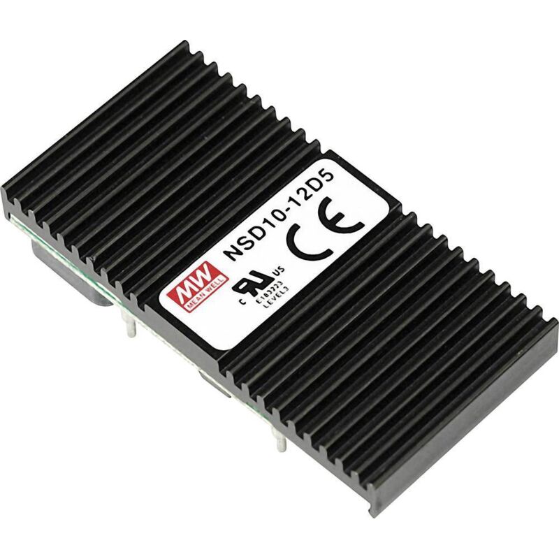 foto del prodotto mean well mw nsd10 12s5 convertitore dc dc 10 w num. uscite 1 x contenuto 1 pz.