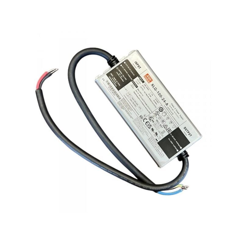 foto del prodotto mean well mw xlg 100 24 a alimentatore ip67 100w 24v 4a input 220v 110v