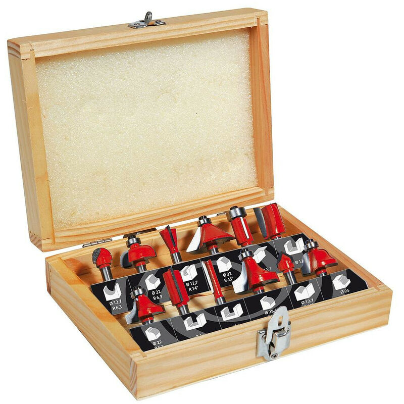 foto del prodotto mecabois sidamo set di 12 frese assortimento q6 tutti i profili