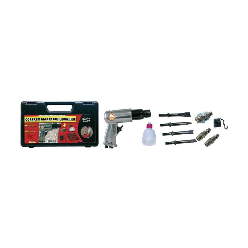 foto del prodotto mecafer kit martello scalpello scalpello esagonale